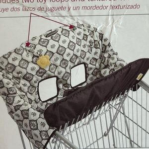 Infantino cart seat cover for toddlers includes box it came in .